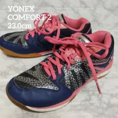 YONEX バドミントンシューズ COMFORT 2　23cm ネイビーのサムネイル
