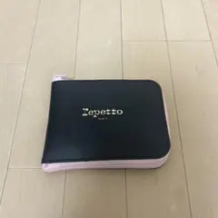 Repetto エコバッグ 黒/ピンクのサムネイル