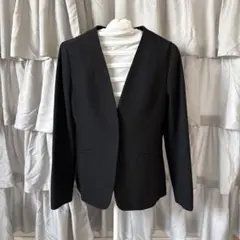 anysis ブラック ノーカラージャケット 美品