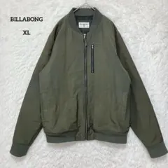 BILLABONG ビラボン MA-1ジャケット XL カーキ ブルゾン 中綿
