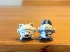 びっくらたまごskzoo ふろふちころりん ジニレット ポガリ 2点セット