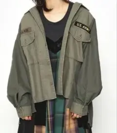 rodeo crowns リメイク風ミリタリージャケット