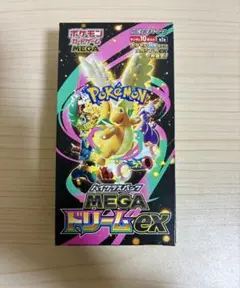 ポケモンカードゲーム MEGAドリームEX 1BOX シュリンクなしぺりぺり