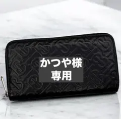 極美品 バーバリー TBモノグラム 長財布 小銭入れ コイン カード コンパクト