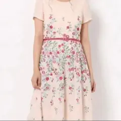 エムズグレイシー Tulip Dress チューリップ ワンピース 38 日本製