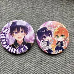 すとぷり ななもり ジェル キャラクター缶バッジ2個セット