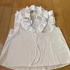 ZARA フリルトップス