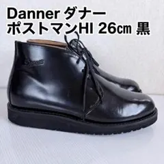 【人気】DANNER ダナー　D910110 ポストマン 短靴 ブラック 26 人気】DANNER ダナー D910110 ポストマン 短靴 ブラック 26 - メルカリ