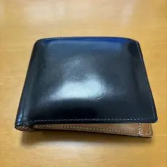 COCOMEISTER 二つ折り財布 焦茶　コードバンのサムネイル