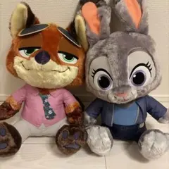 S*様 ニック ジュディ ぬいぐるみセット ズートピア スーパーラージぬいぐるみ