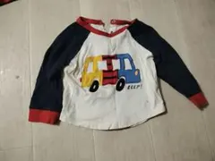 トラック刺繍入りTシャツ Mサイズ