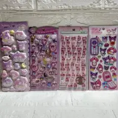 『正規品・新品未開封』マイメロディーボンボンドロップシールmini含む4点セット