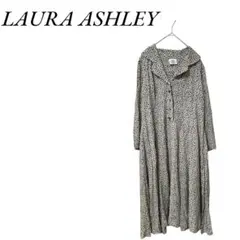 Laura Ashley ローラアシュレイ　花柄プリント プリーツ膝下スカート