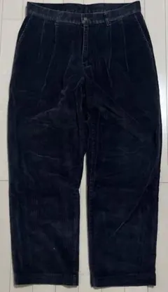 コーデュロイパンツ ワイドパンツ