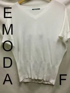 プロフ必読EMODA半袖ニットセーターFのサムネイル