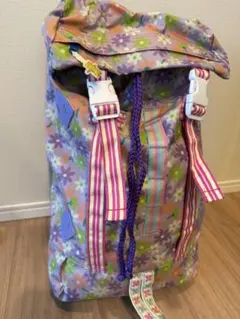 fafa花柄ナイロンリュックのサムネイル