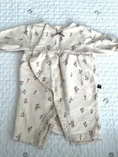 futafuta 花柄　チューリップロンパース 50-60cm