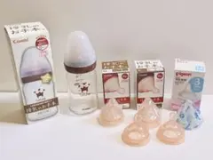【combi】哺乳瓶セット + 哺乳瓶除菌じょ～ず 【Pigeon】