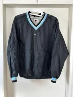 ナイキ　ミニスウッシュ プルオーバー ナイロンジャケット　黒　M ピステ