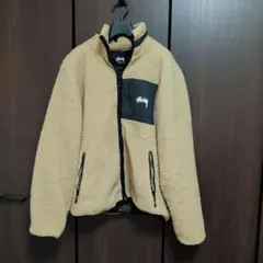 R*A様 Stussy フリースジャケット L ベージュ