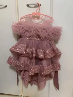 ベビードレス ベビー服 パニエ付き