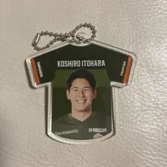 レノファ山口FC 糸原絋史郎選手　2025ユニフォーム型アクリルキーホルダー