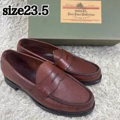定番 リーガル【23.5】コインローファー レザー 通勤 通学　 スリッポン