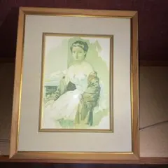 マリー・ローランサン 陶板画 / YAMAKA 1986年製 / 正規品 マリー・ローランサン 陶板画 YAMAKA 1986年製 インテリア アート絵画