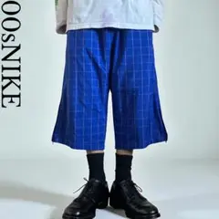 パンツ Supreme Plaid Baggy Short blue Supreme Plaid Baggy Short Navy Men's - SS24 - US