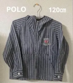 POLO キッズ ジップアップパーカー 120cm