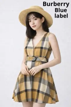Burberry バーバリー　ブルーレーベル　ワンピース　クリストブリッジ