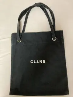 CLANE 黒トートバッグ