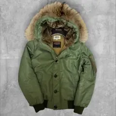 美品✨y2k KiFEE N2B MA1 flight jacket オリーブ