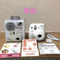 【美品・箱付】FUJIFILM チェキ　instax mini 8+