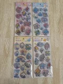【正規品】しずくちゃん　カプセルシール 4枚セット