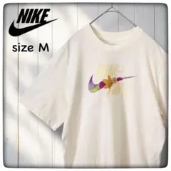 ナイキ 花柄 フラワーグラフィック Tシャツ M 【古着】