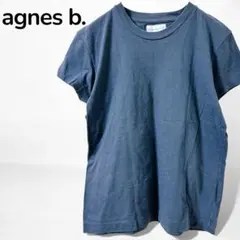 【アニエスベーAgnes b.】半袖Tシャツ　クルーネック　綿100% シンプル
