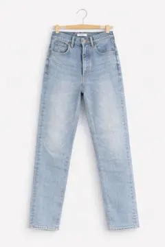 moussyライトブルーストレートデニム 23