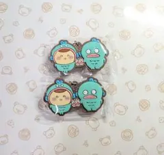 ちいかわ×サンリオキャラクターズ　なかよしラバーマスコット　くりまんじゅう