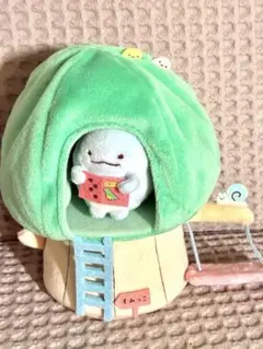 すみっコぐらし とかげの木のおうち＋てのりぬいぐるみ＋パン教室ぶらさげぬいぐるみ
