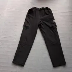 超美品　キッズ　ブラック裏ボアロングパンツ 　サイズ…140cm　みっきー様