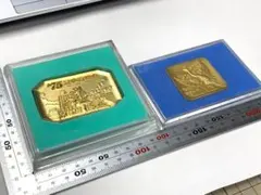 創価学会 ビンテージ 文鎮 金メッキ ペーパーウェイト 記念品 - メルカリ