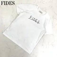 LA8002 FIDES フィデス 半袖プリントTシャツ コットン ホワイト L