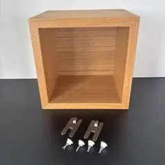 《値下げ》〈廃盤〉無印良品　壁に付けられる家具 木製ラック ウォールシェルフのサムネイル
