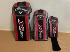 【新品！未使用！】Callaway ゴルフ ヘッドカバー X HOT 3個セット