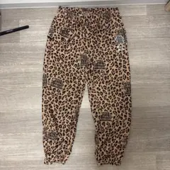 【L】ブラックアイパッチ×ワコマリアLEOPARD TRACK PANTSのサムネイル
