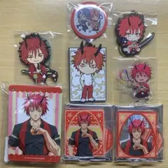 転スラ　ベニマル　アクキー　アクスタ　ラバスト　パスケース　缶バッジ　8点セット