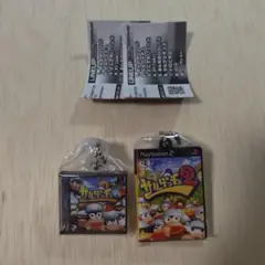 PlayStation ゲームパッケージ　ミニチュア　サルゲッチュ２点セット