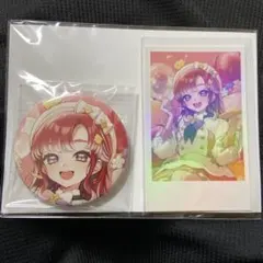 にじさんじ 早乙女ベリー 誕生日グッズ チェキ風カード&缶バッジ