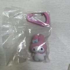 マイメロディ フロッキーマスコット キーホルダー